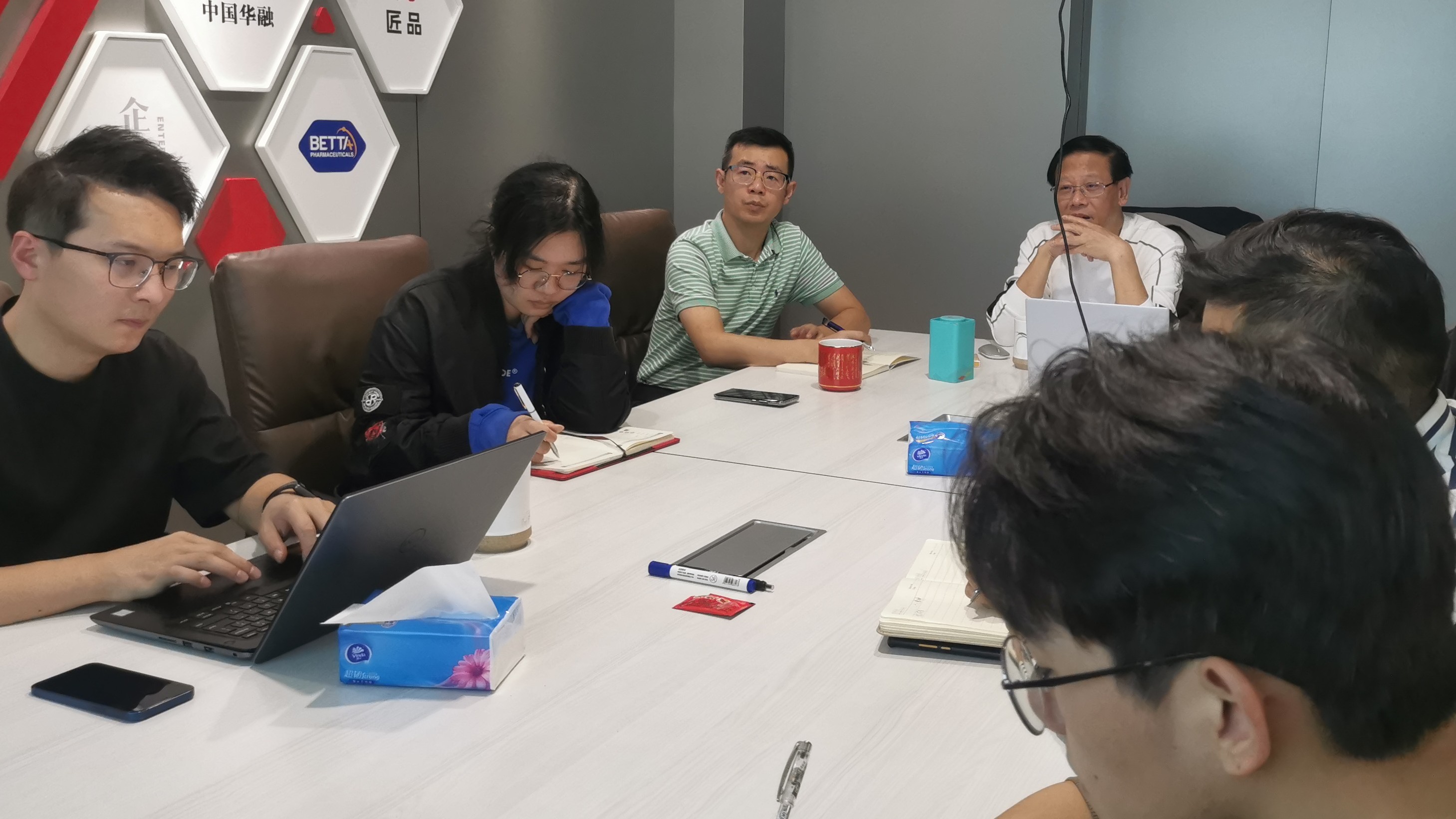 木夫首席文化官 劉友才 為員工進行二十大報告學習與分享