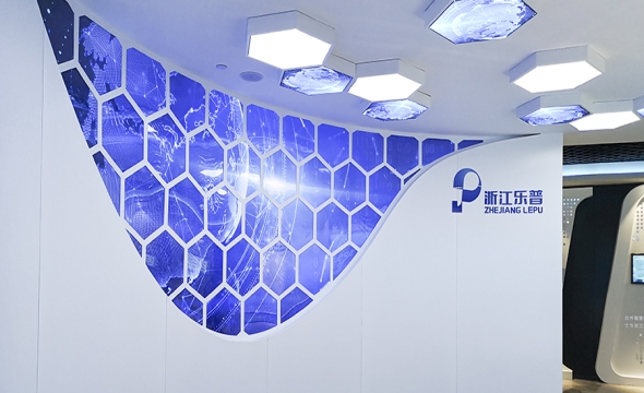 浙江樂普藥業展廳完成建設